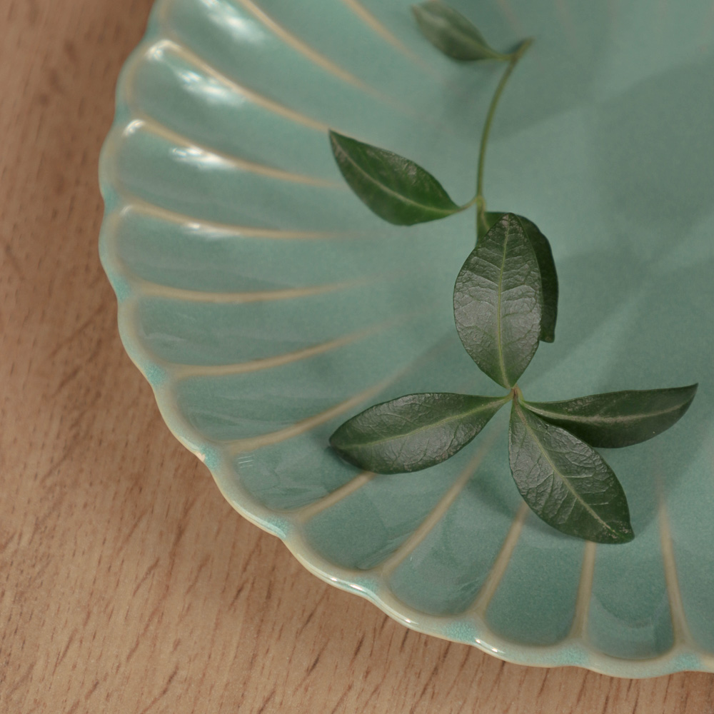 MILLIMI Лотос Тарелка десертная, 19х2,5см, керамика, арт.№ 824-515