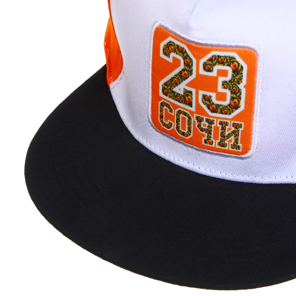 РЫЖИЙ Кепка взрослая, р. 58, 100% хлопок, 2 дизайна, ВЛ23-12, арт.№ 314-741