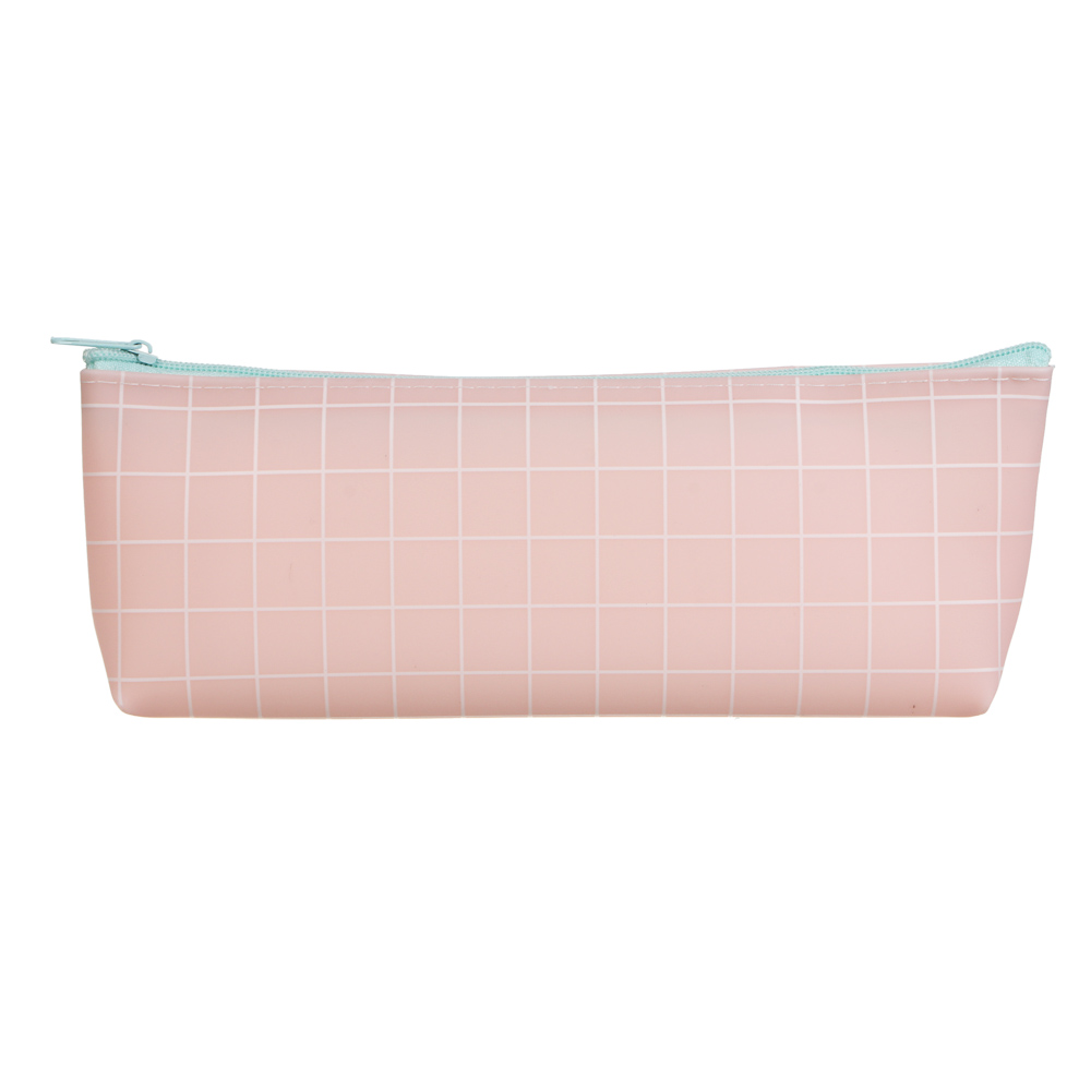 Пенал прямоугольный, 21x3x8см, "Ничего лишнего", 1 отделение на молнии, силикон, арт.№ 524-367