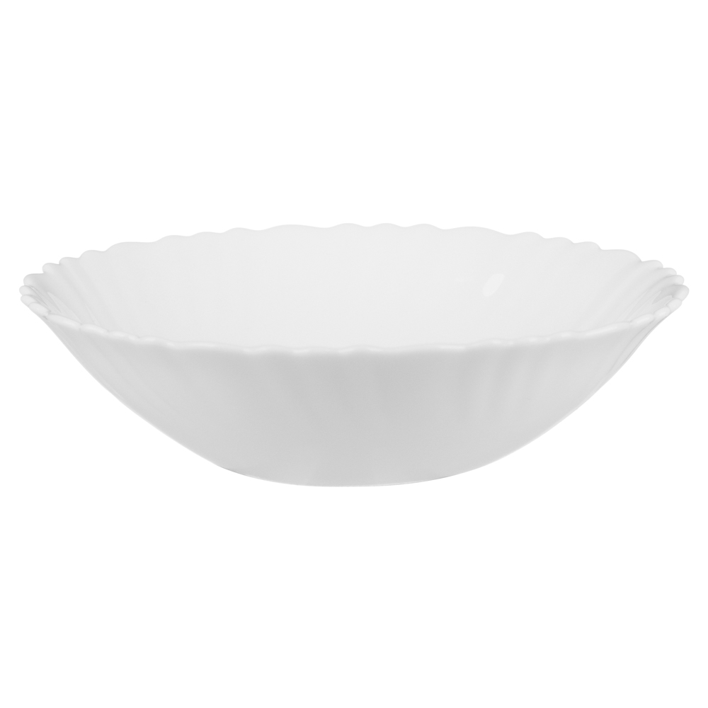 MILLIMI Бьянко Плюс Салатник, опаловое стекло, 16.5см,400мл, арт.№ 818-024