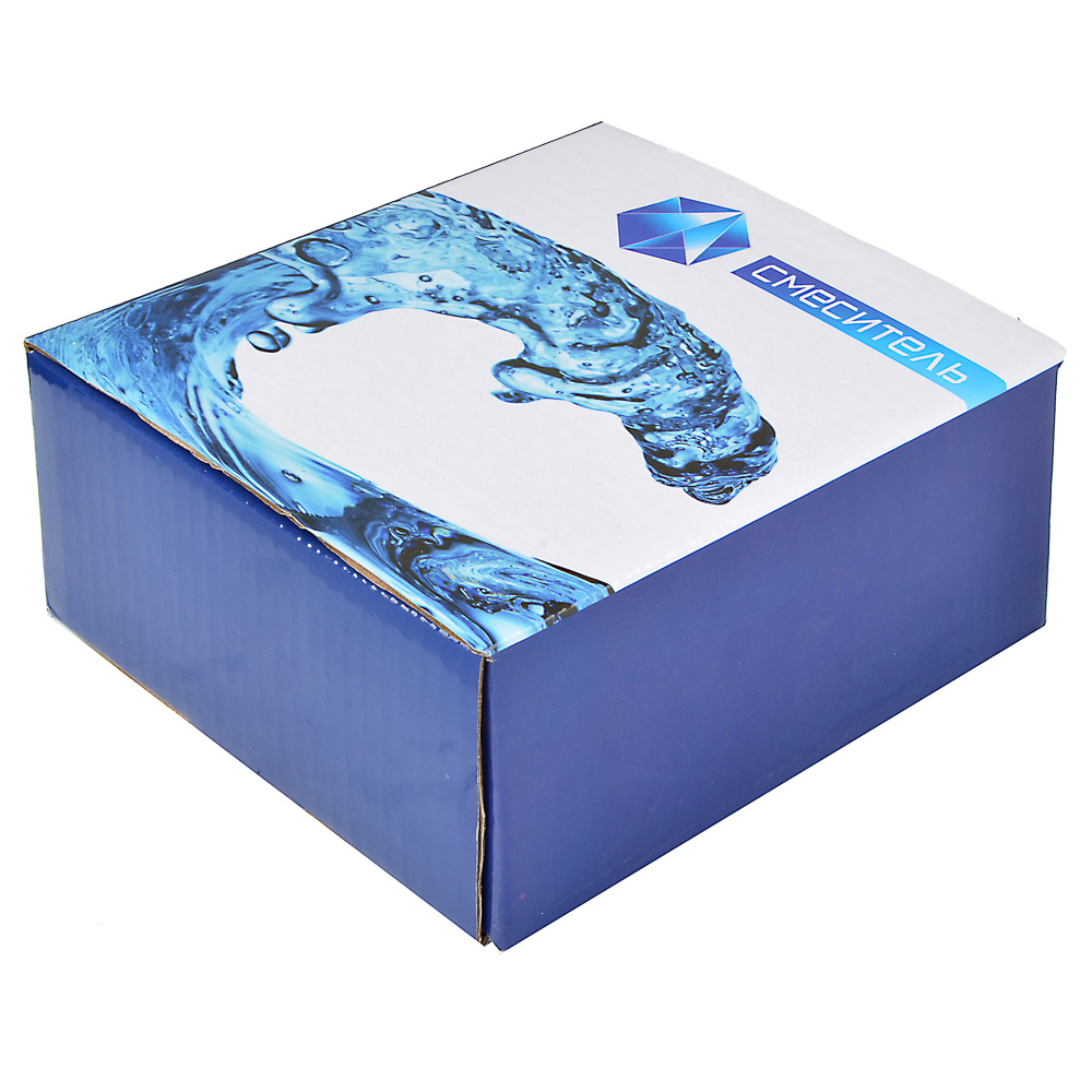 Смеситель Klabb LUX для раковины без подводки, керам. кран-буксы 1/2, цинк, арт.№ 566-386