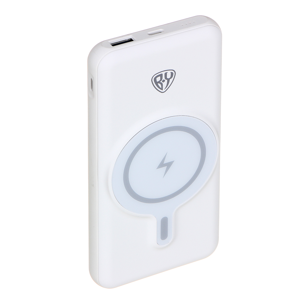 Аккумулятор мобильный BY 10000мАч, USB/Type-C, Быстрая зарядка QC3.0+PD, 3А, 20W, пластик, арт.№ 031-014
