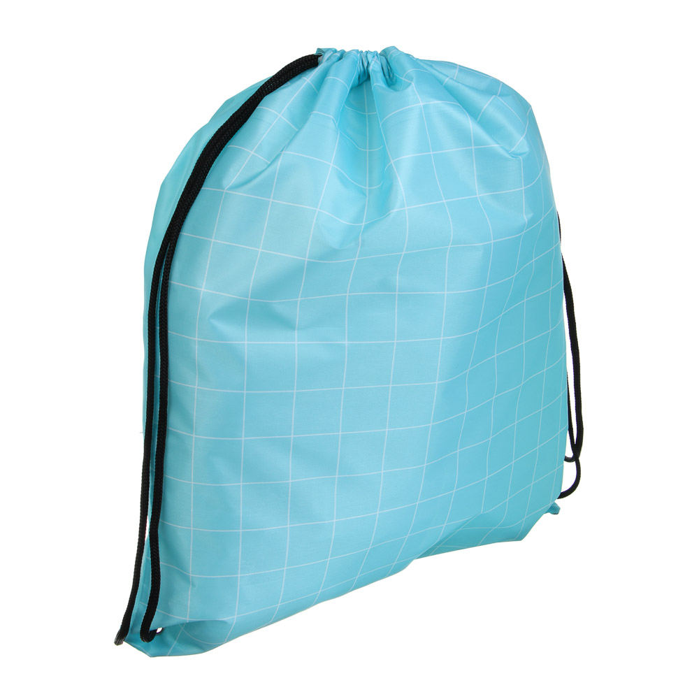 Мешок для сменной обуви на завязках, 40х47см, "Ничего лишнего", полиэстер, ОПП пакет, 2 диз., арт.№ 524-345