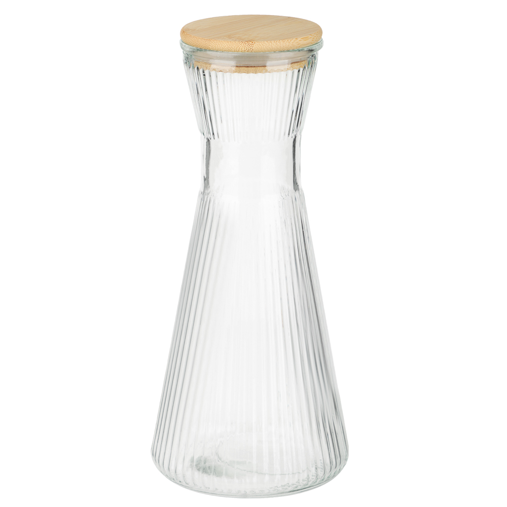 SATOSHI Набор Кувшин 1,8л, 6 стаканов 200мл, стекло, бамбук, арт.№ 850-270