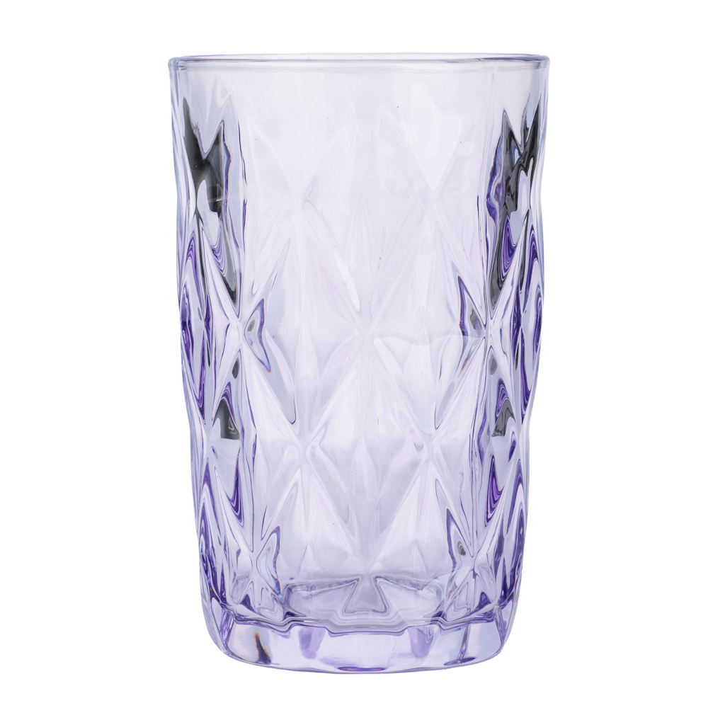 Набор стаканов тм MILLIMI Ромб, 350мл, стекло, 3 шт, цвет, арт.№ 878-709