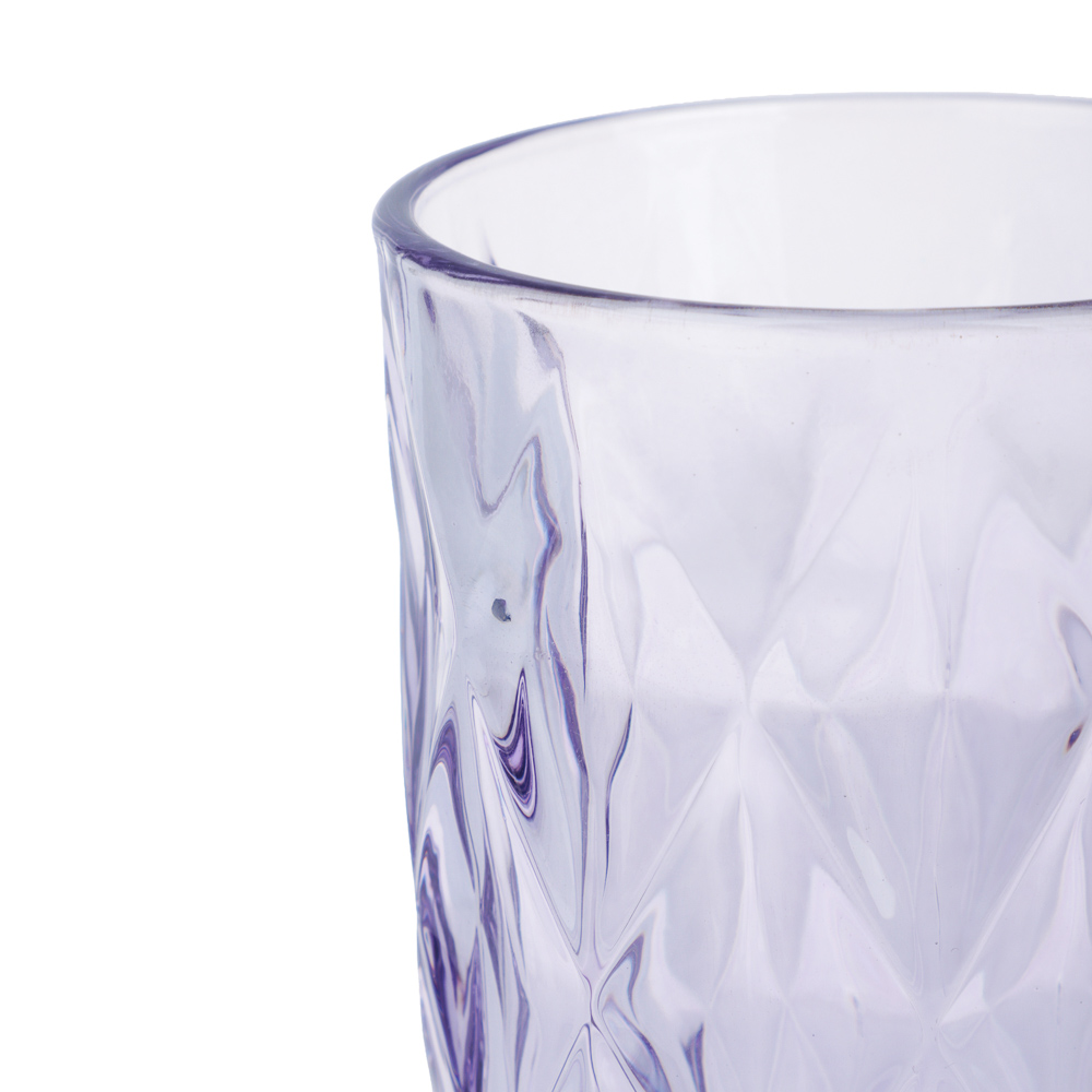 Набор стаканов тм MILLIMI Ромб, 350мл, стекло, 3 шт, цвет, арт.№ 878-709