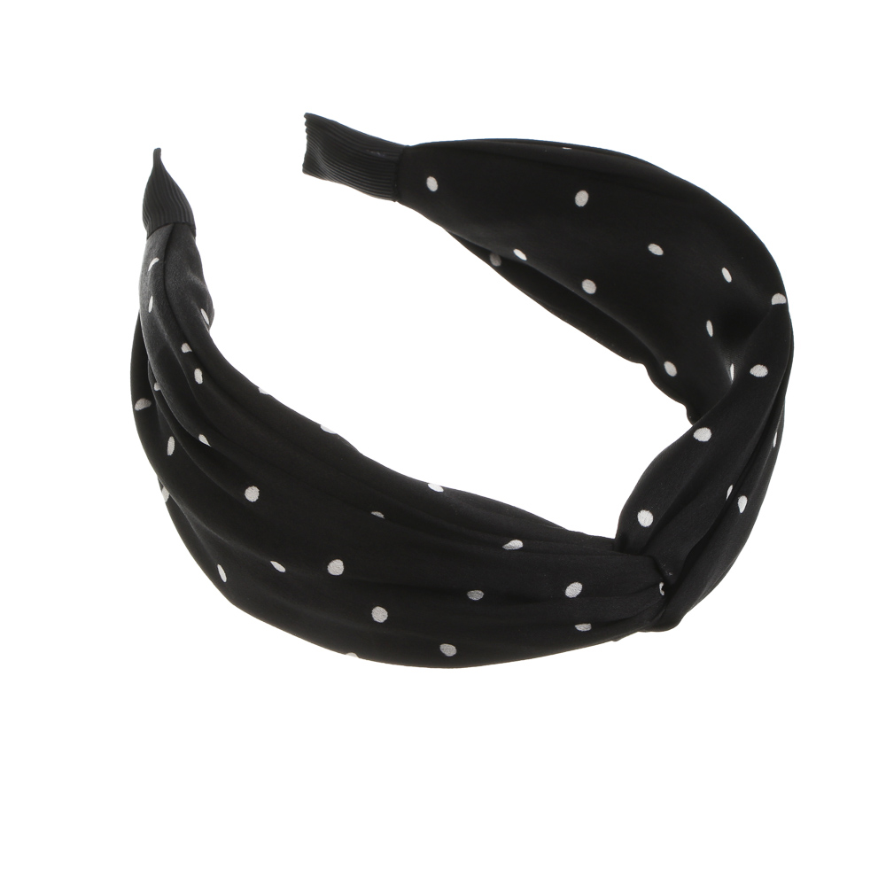 ЮНИLOOK Ободок для волос, 4,5см, полиэстер, пластик, 2 цвета, ACS25-3, арт.№ 323-291