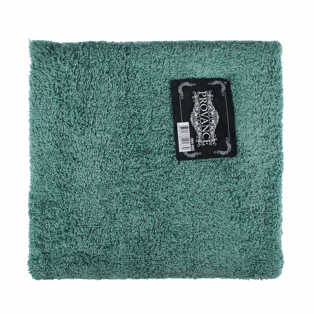 PROVANCE Бамбук Полотенце махровое, 70% бамбук, 30% хлопок, 70х130см, 400гр/м, изумруд, арт.№ 484-002