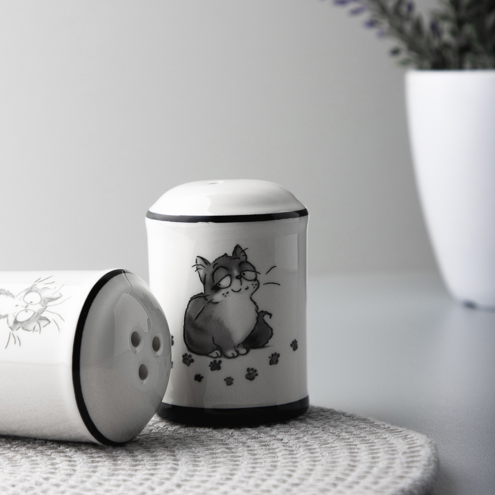 MILLIMI Озорные коты Набор для соли и перца, 4,5х6,5см, керамика, арт.№ 824-502