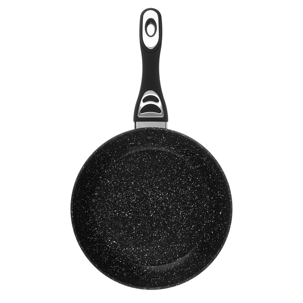 SATOSHI Танто Сковорода литая d24см, антипригарное покрытие Мрамор, индукция, арт.№ 846-386