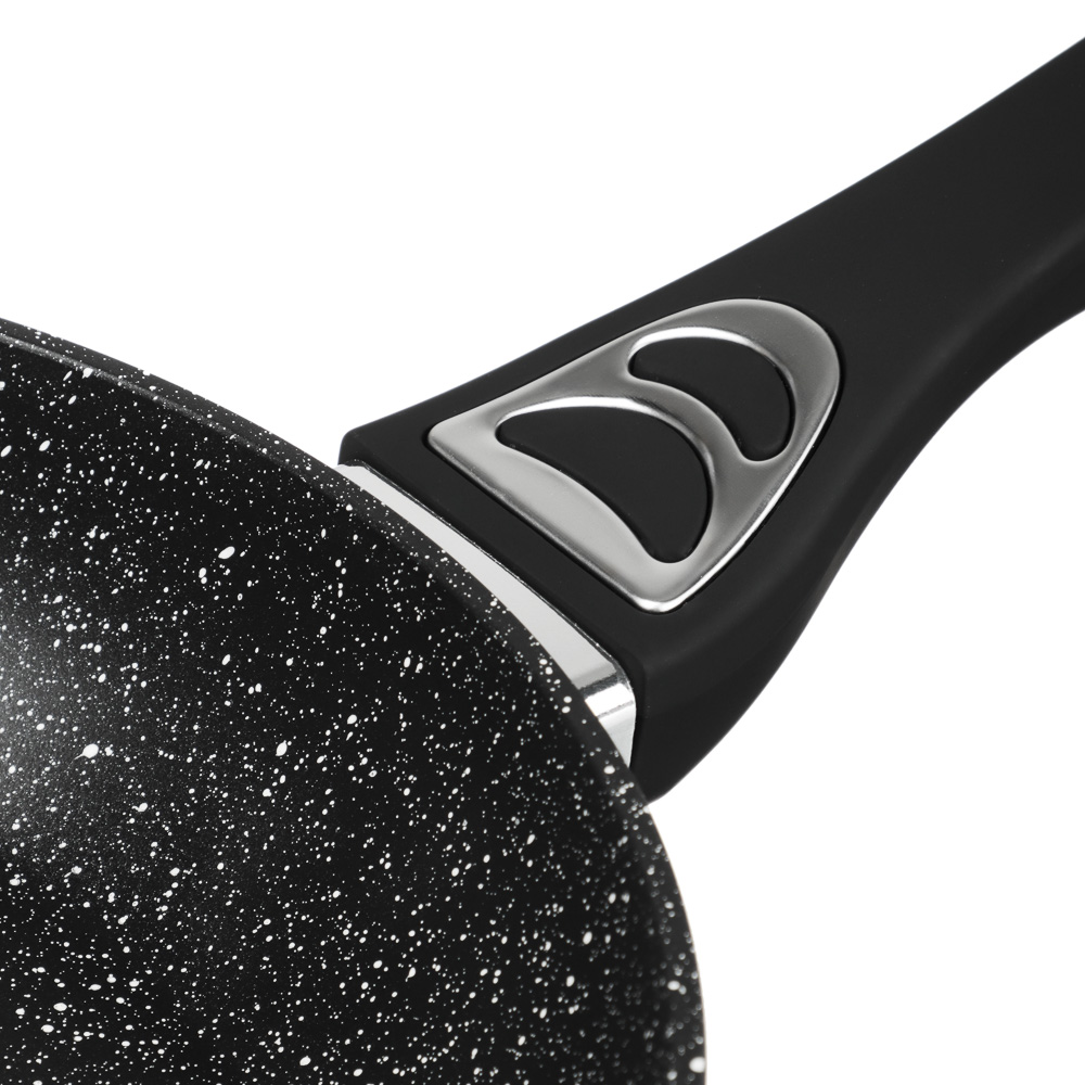 SATOSHI Танто Сковорода литая d26см, антипригарное покрытие Мрамор, индукция, арт.№ 846-387