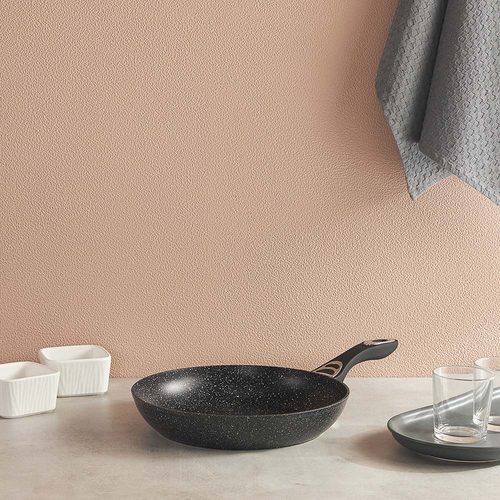 SATOSHI Танто Сковорода литая d28см, антипригарное покрытие Мрамор, индукция, арт.№ 846-388