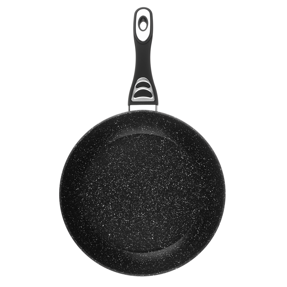 SATOSHI Танто Сковорода литая d28см, антипригарное покрытие Мрамор, индукция, арт.№ 846-388