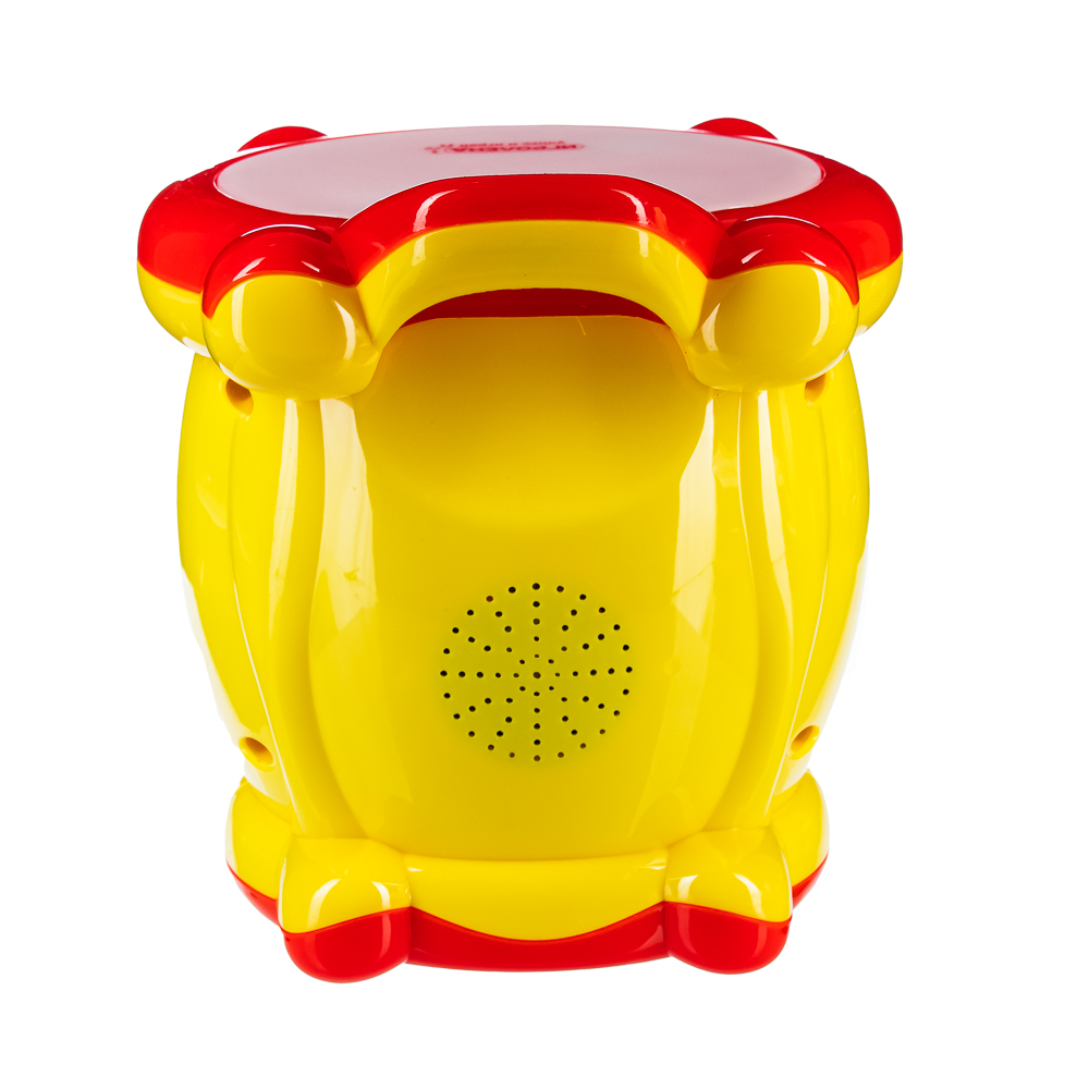 ИГРОЛЕНД Игрушка интерактивная "Барабан", свет, звук, 3хАА, ABS, 17х21х18см, арт.№ 889-073