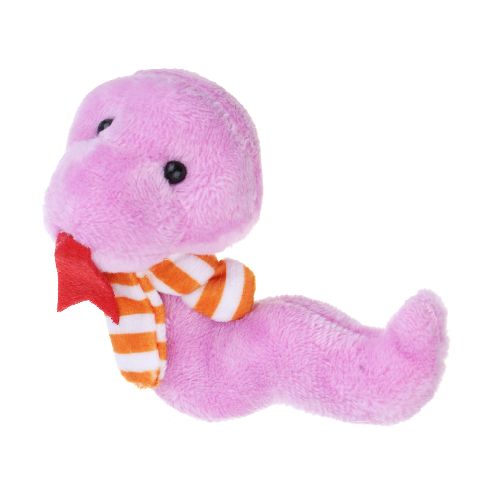 СНОУ БУМ Магнит мягкий змейка, полиэстер, 9см, 6 дизайнов, арт.№ 394-014