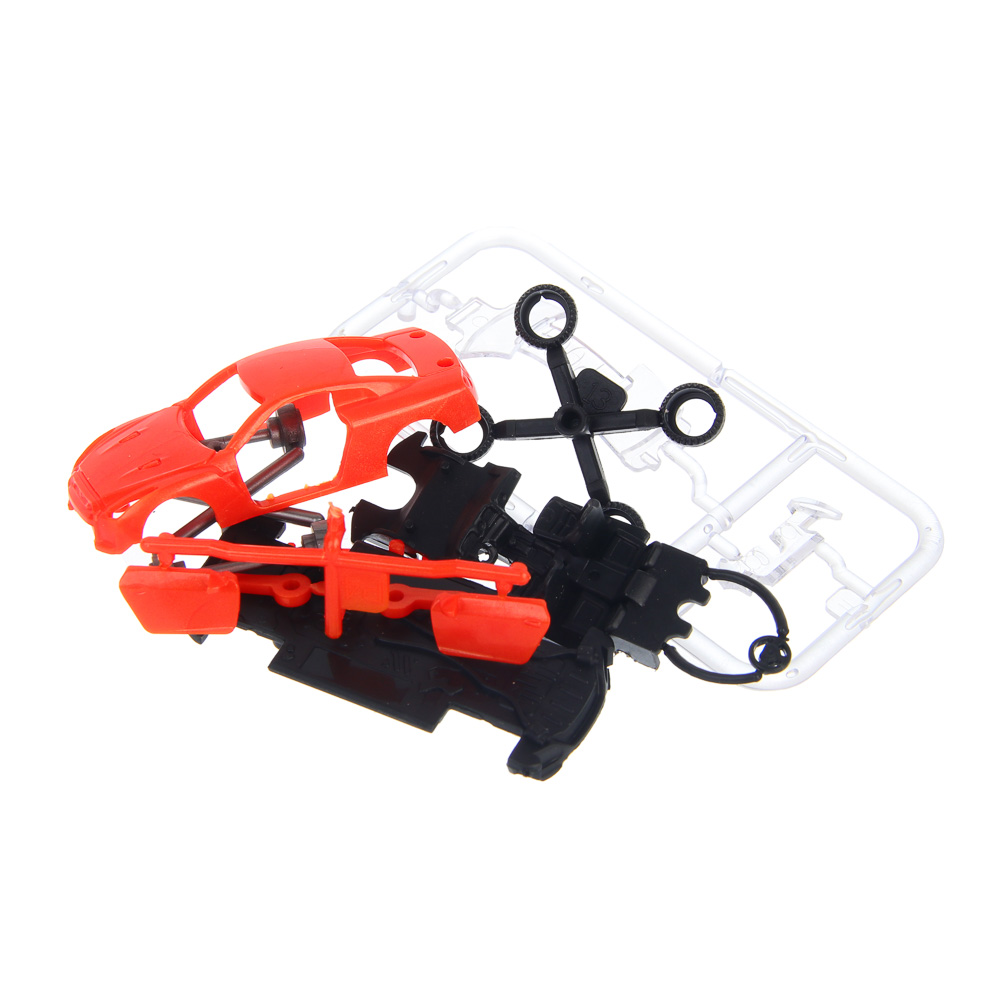 ИГРОЛЕНД Машинка сборная "Мини-гонка", PP, 10х6х3 см, 8 дизайнов, арт.№ 292-496