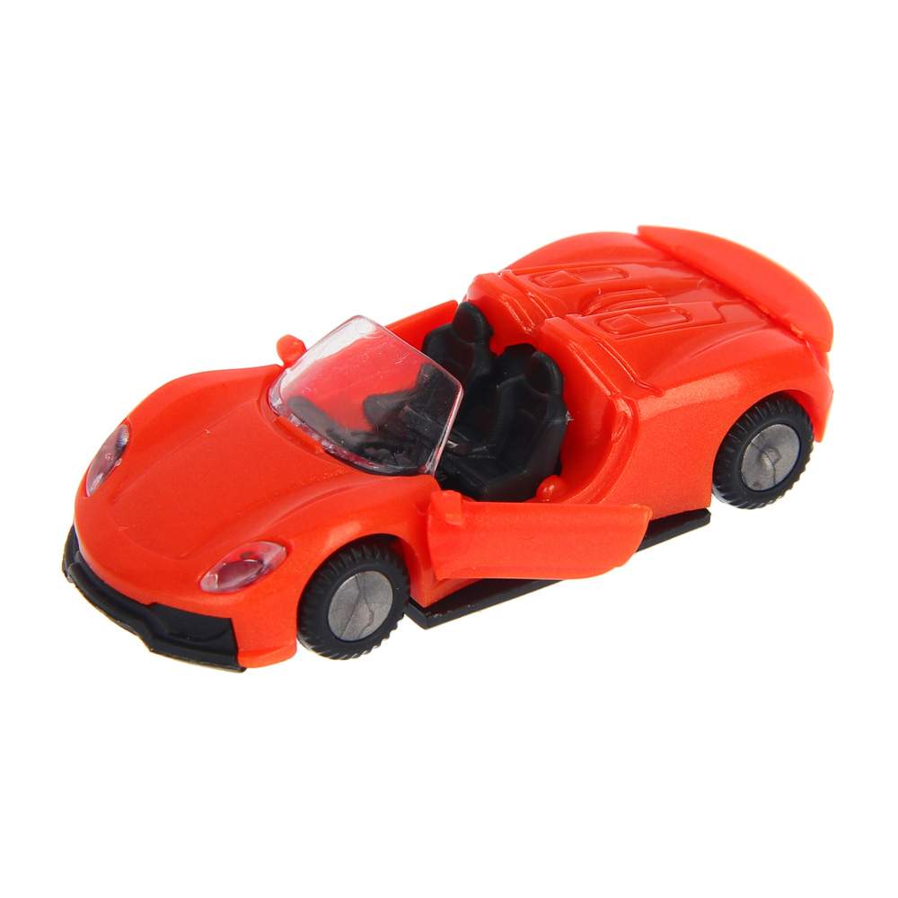 ИГРОЛЕНД Машинка сборная "Мини-гонка", PP, 10х6х3 см, 8 дизайнов, арт.№ 292-496