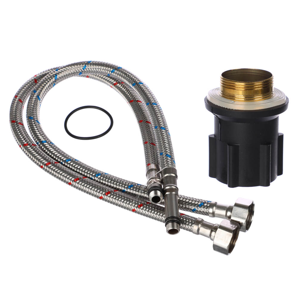 RAIN Смеситель для кухни Кварц, высокий излив, керам. кран-буксы 1/2, латунь, хром, арт.№ 561-326