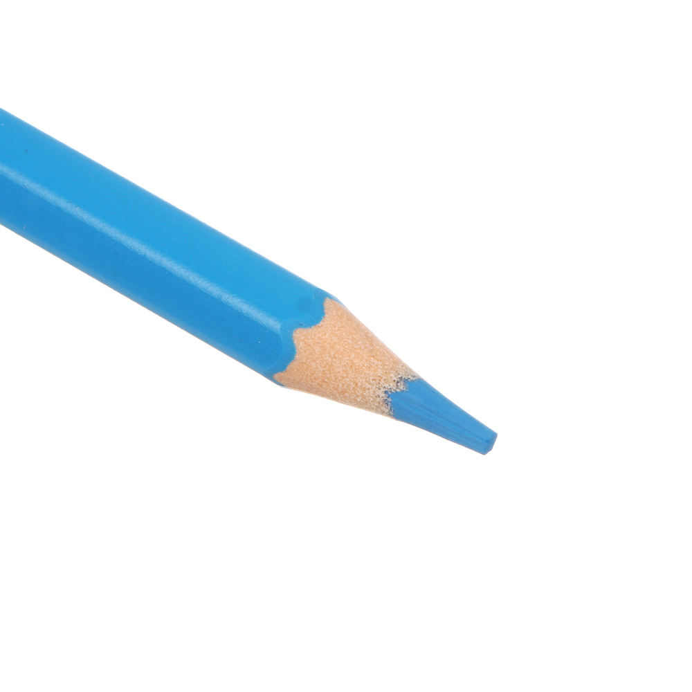 Карандаши 24цв. ClipStudio шестигранные заточ., грифель 2,5мм. пластик, в карт.кор. с подвесом, арт.№ 228-214