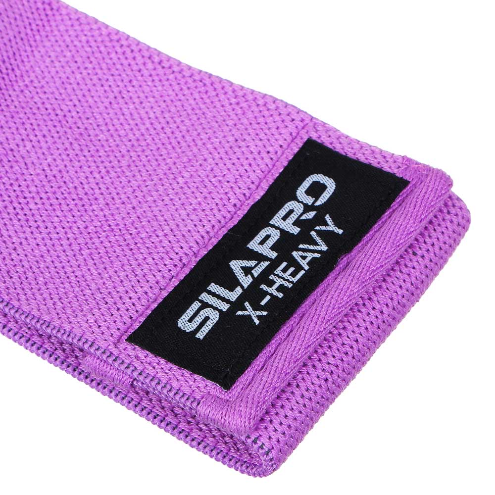 SILAPRO Фитнес-резинка тканевая, 8x70см, (30кг, 45кг, 75кг), полиэстер, латекс, арт.№ 093-010