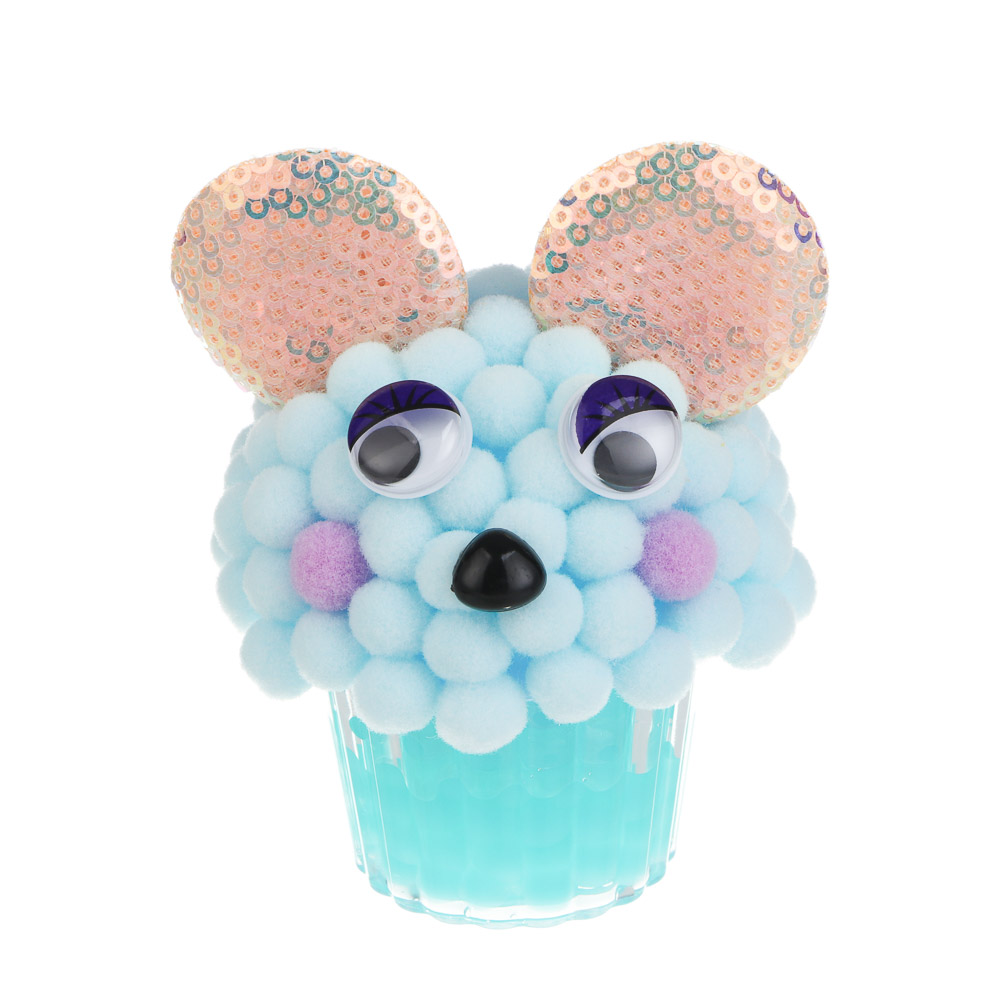 Набор для творчества "Весёлые помпоны", ХОББИХИТ, PP, TPR, полиэстер, арт.№ 287-462