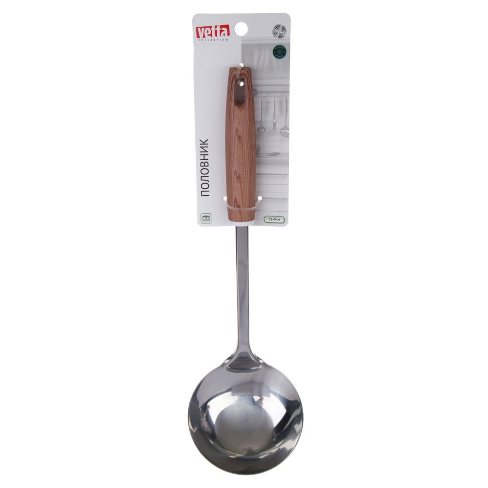 VETTA Половник, 32х9 см, нержавеющая сталь, полипропилен, арт.№ 882-416