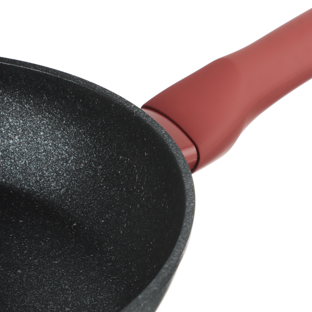 SATOSHI Лувьер Сковорода литая d24см, антипригарное покрытие мрамор, индукция, арт.№ 846-648