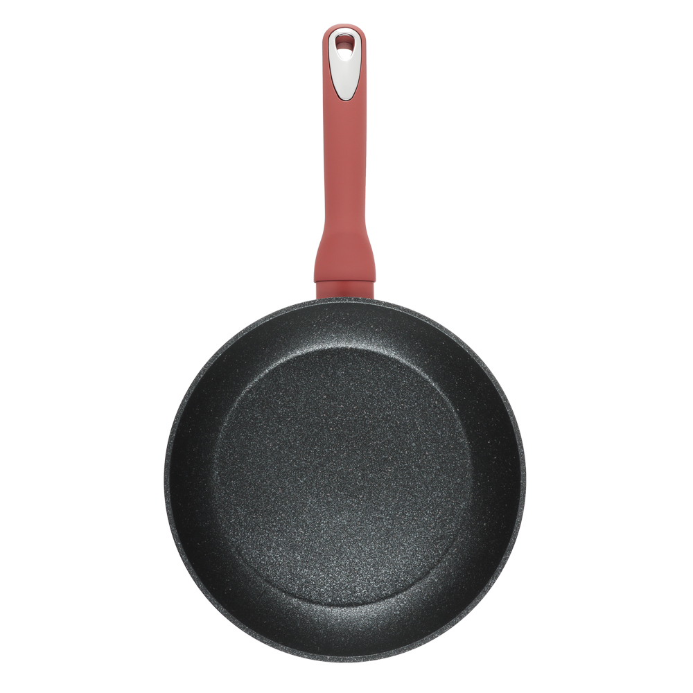 SATOSHI Лувьер Сковорода литая d24см, антипригарное покрытие мрамор, индукция, арт.№ 846-648