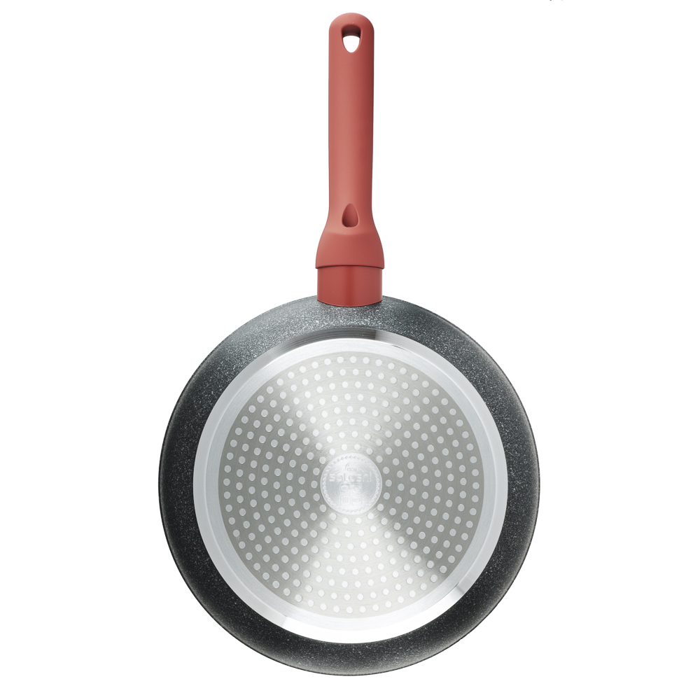 SATOSHI Лувьер Сковорода литая d24см, антипригарное покрытие мрамор, индукция, арт.№ 846-648