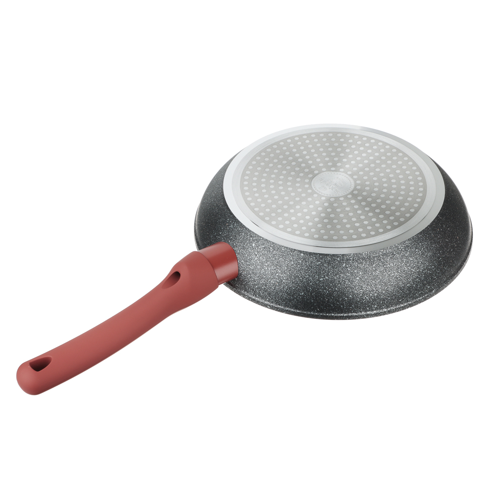 SATOSHI Лувьер Сковорода литая d24см, антипригарное покрытие мрамор, индукция, арт.№ 846-648