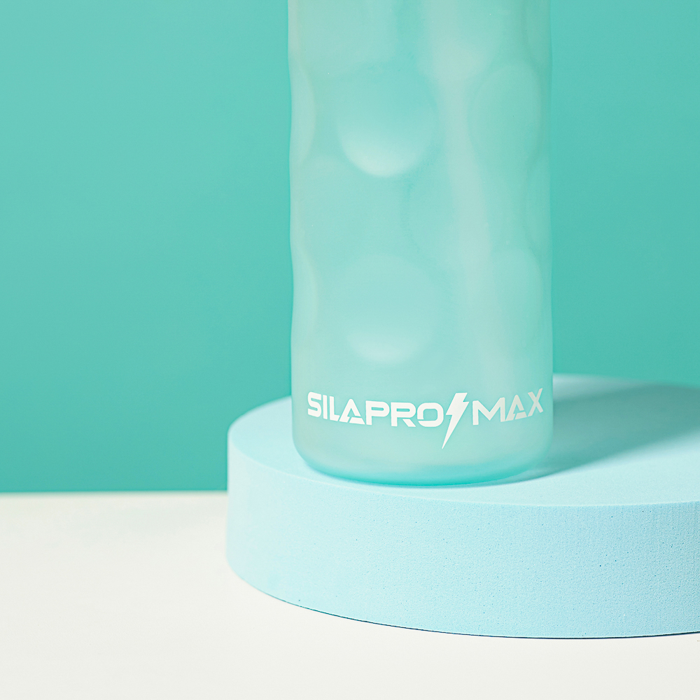 SILAPRO MAX Бутылка спортивная с поильником и замком, EGGSHELL BLUE, 700мл, PC, арт.№ 088-037