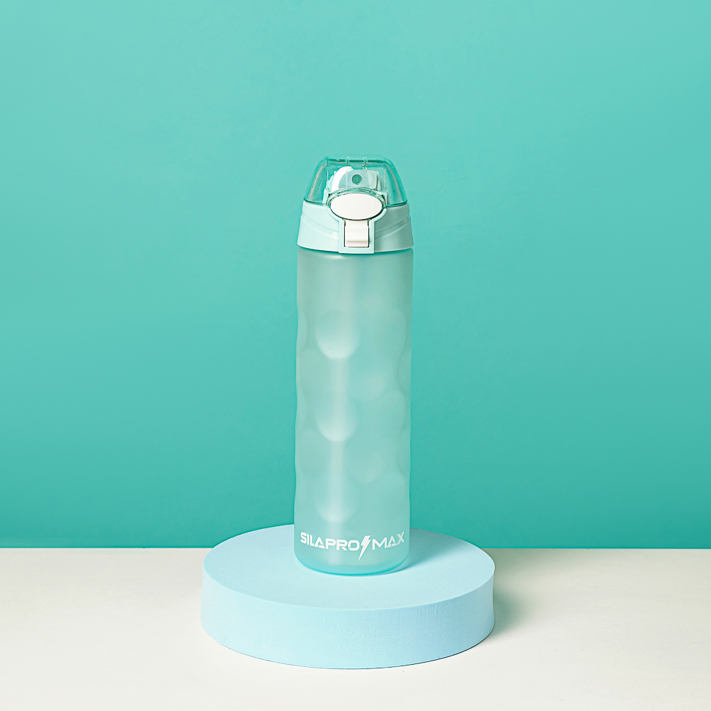 SILAPRO MAX Бутылка спортивная с поильником и замком, EGGSHELL BLUE, 700мл, PC, арт.№ 088-037