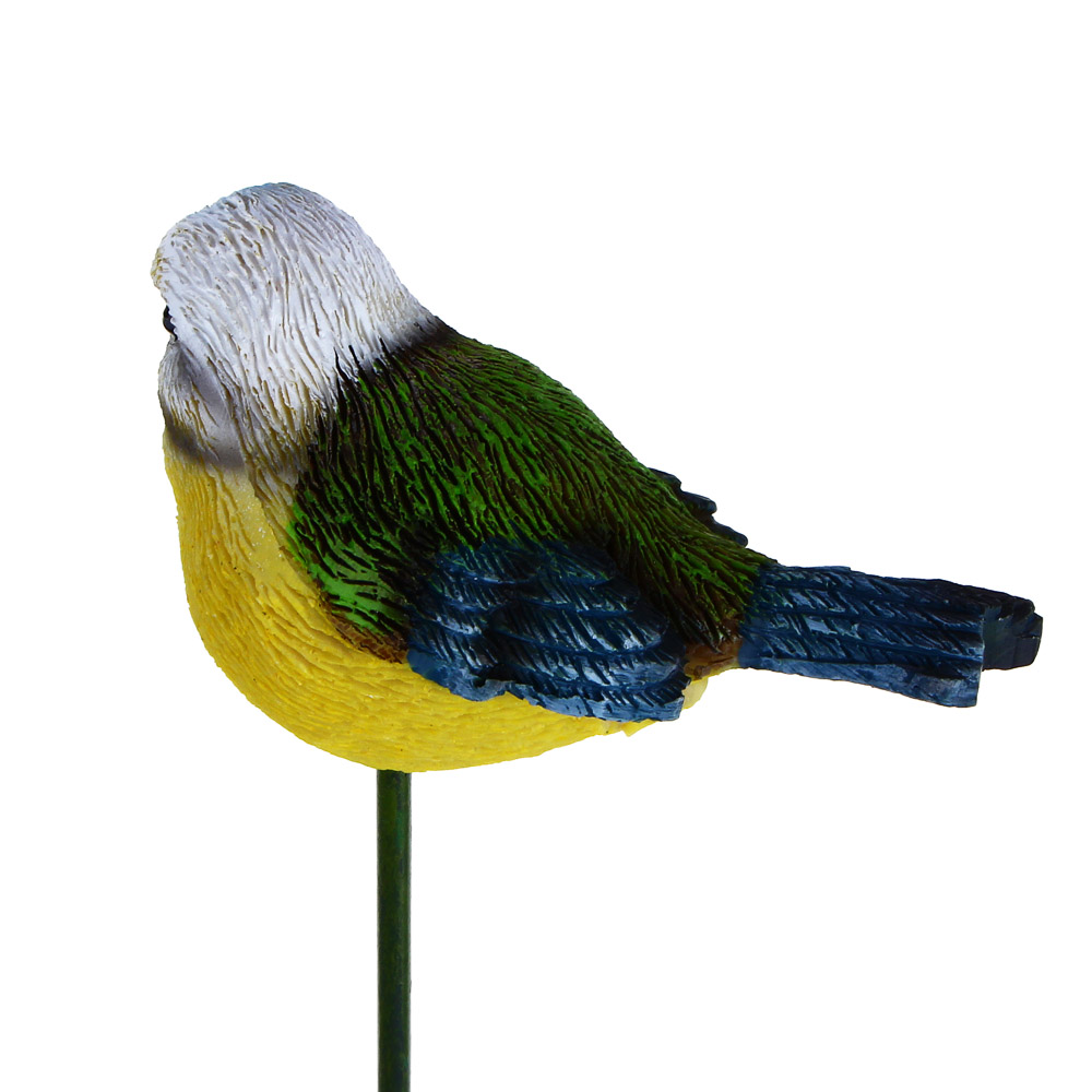 INBLOOM Декор садовый на стержне Птицы 40см 4 дизайна, полирезина/металл, арт.№ 153-162