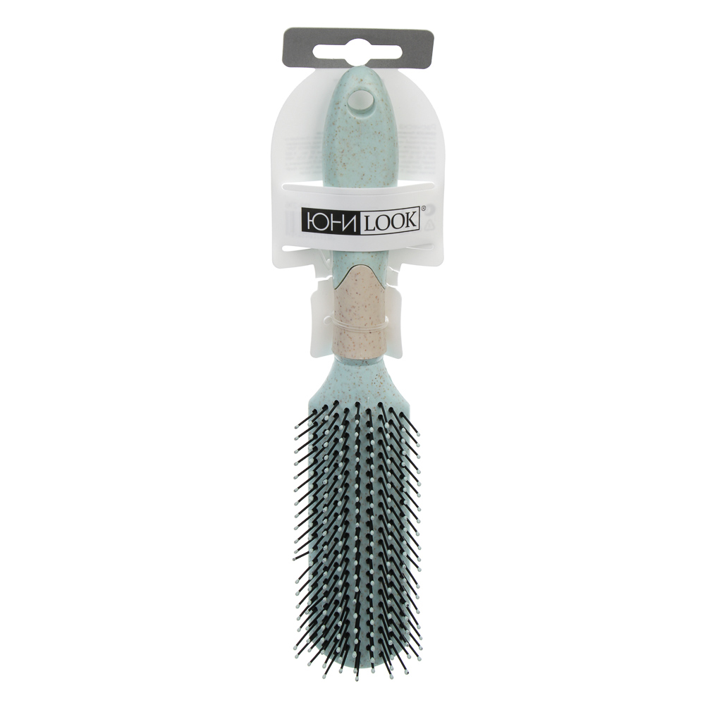 ЮНИLOOK Расческа массажная Пастель, пластик, 22,8х4см, 4 цвета, #1, арт.№ 319-216