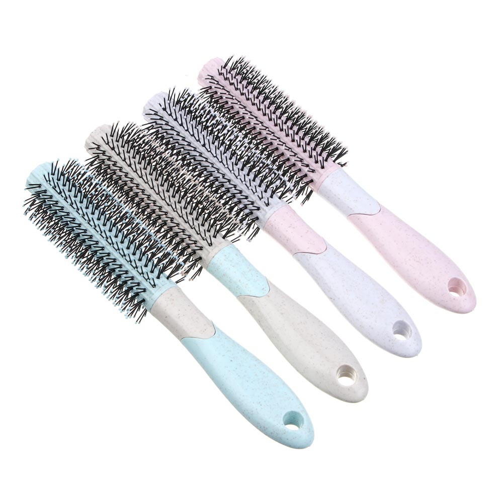 ЮНИLOOK Расческа массажная Пастель, пластик, 21,5х4,5см, 4 цвета, #2, арт.№ 319-217