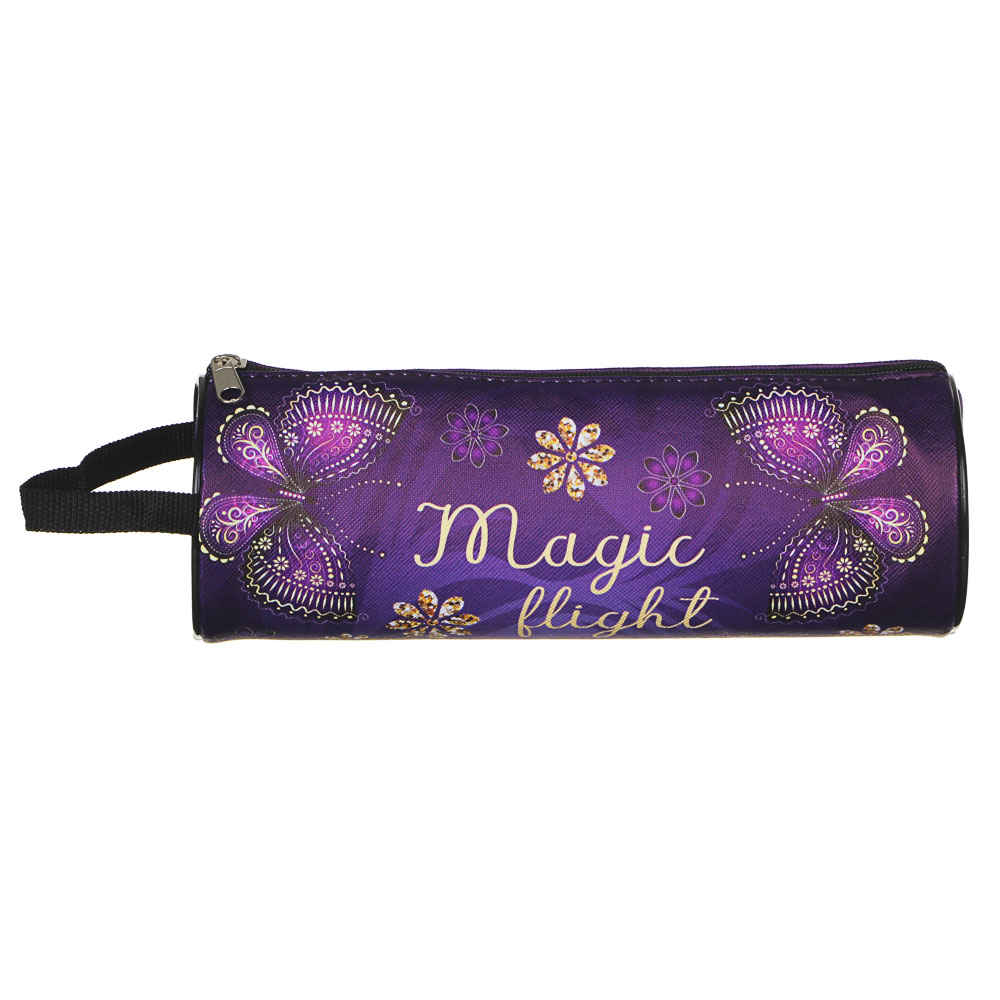 Урбан Авто / Рейнбоу Винг Пенал мягкий круглый, 21х7х7см, ПВХ 0,8мм, с ручкой, с антисмин.вкладышем, арт.№ 238-215