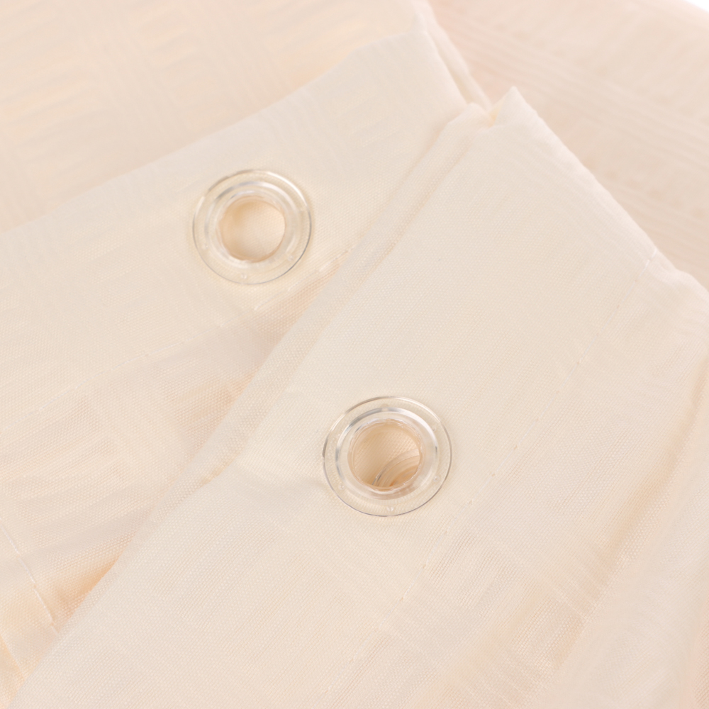 Штора для ванной 180х200см SWANNY, CREAM5, экрю, полиэстер, SWC-80-24-CRM, арт.№ 461-647