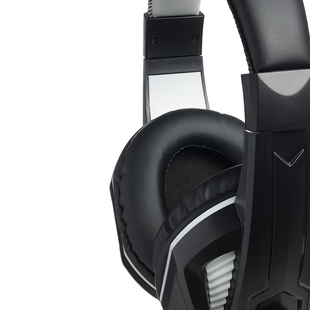 Наушники проводные с микрофоном игровые BY USB 2,2 м, арт.№ 410-079