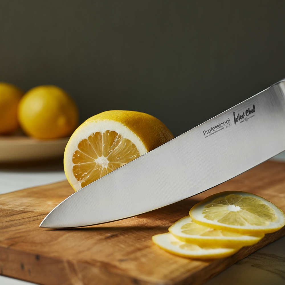 Ivlev Chef Profi Нож кухонный шеф 20см, кованый, нерж.сталь 5Cr15, арт.№ 803-383