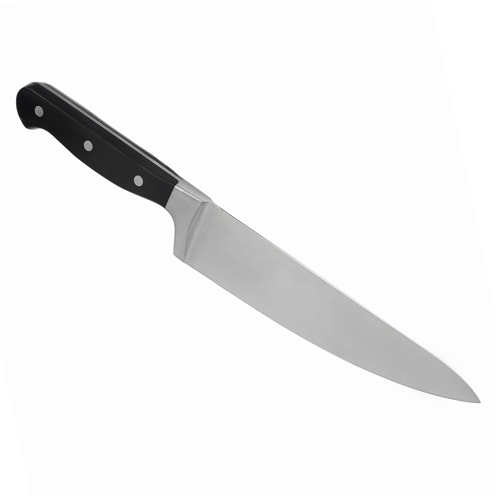 Ivlev Chef Profi Нож кухонный шеф 20см, кованый, нерж.сталь 5Cr15, арт.№ 803-383