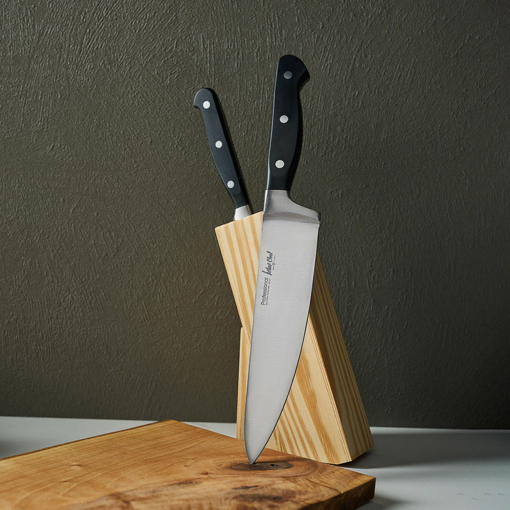 Ivlev Chef Profi Нож кухонный шеф 20см, кованый, нерж.сталь 5Cr15, арт.№ 803-383
