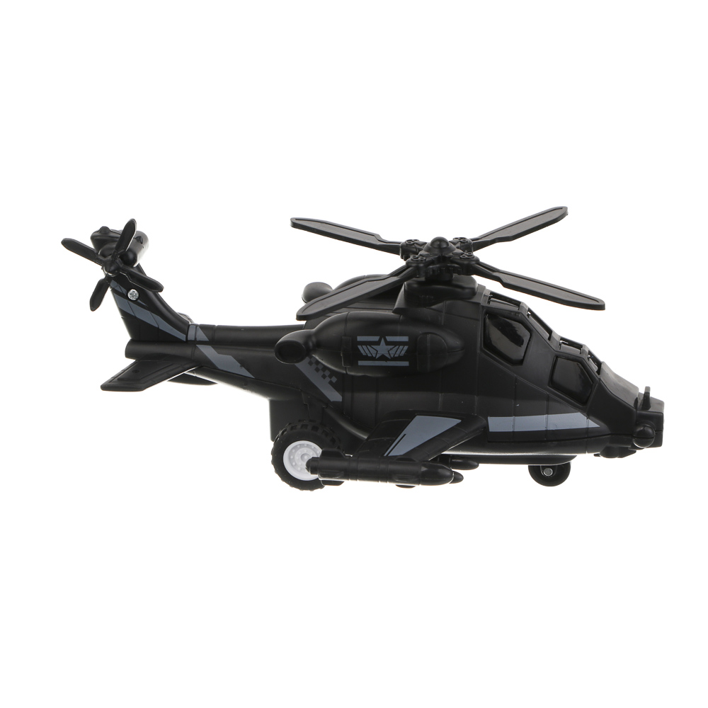 ИГРОЛЕНД Игрушка в виде вертолета "Военная операция", свет, звук, инерц., ABS, 20х12х8,2 см, 2 диз., арт.№ 292-210