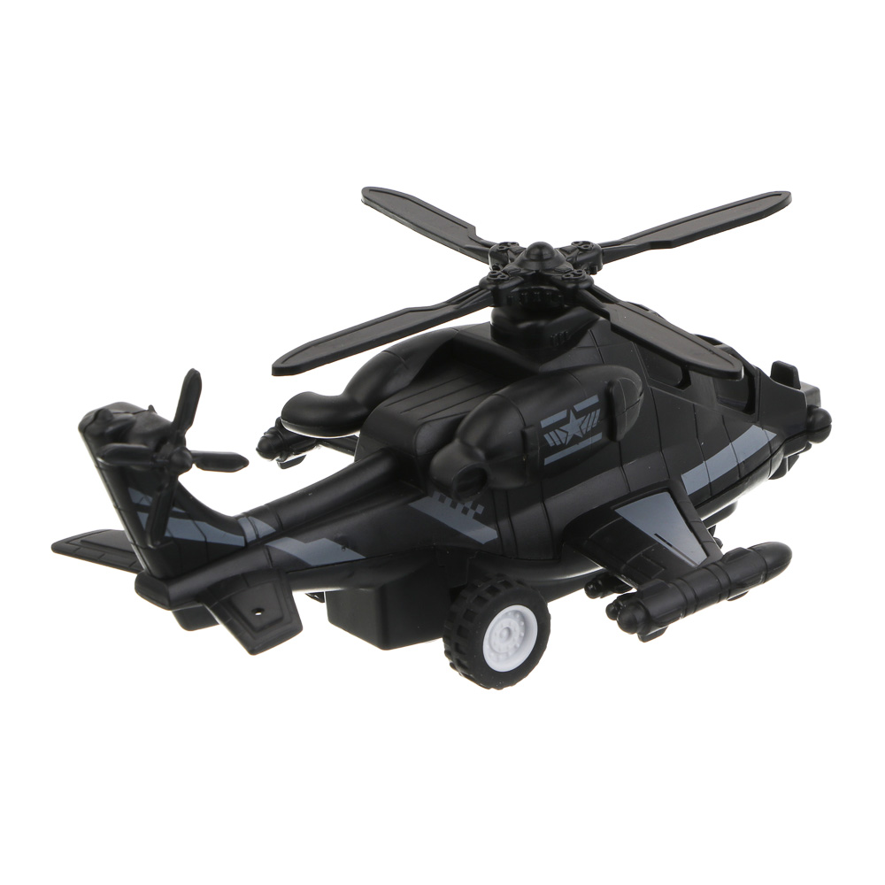 ИГРОЛЕНД Игрушка в виде вертолета "Военная операция", свет, звук, инерц., ABS, 20х12х8,2 см, 2 диз., арт.№ 292-210