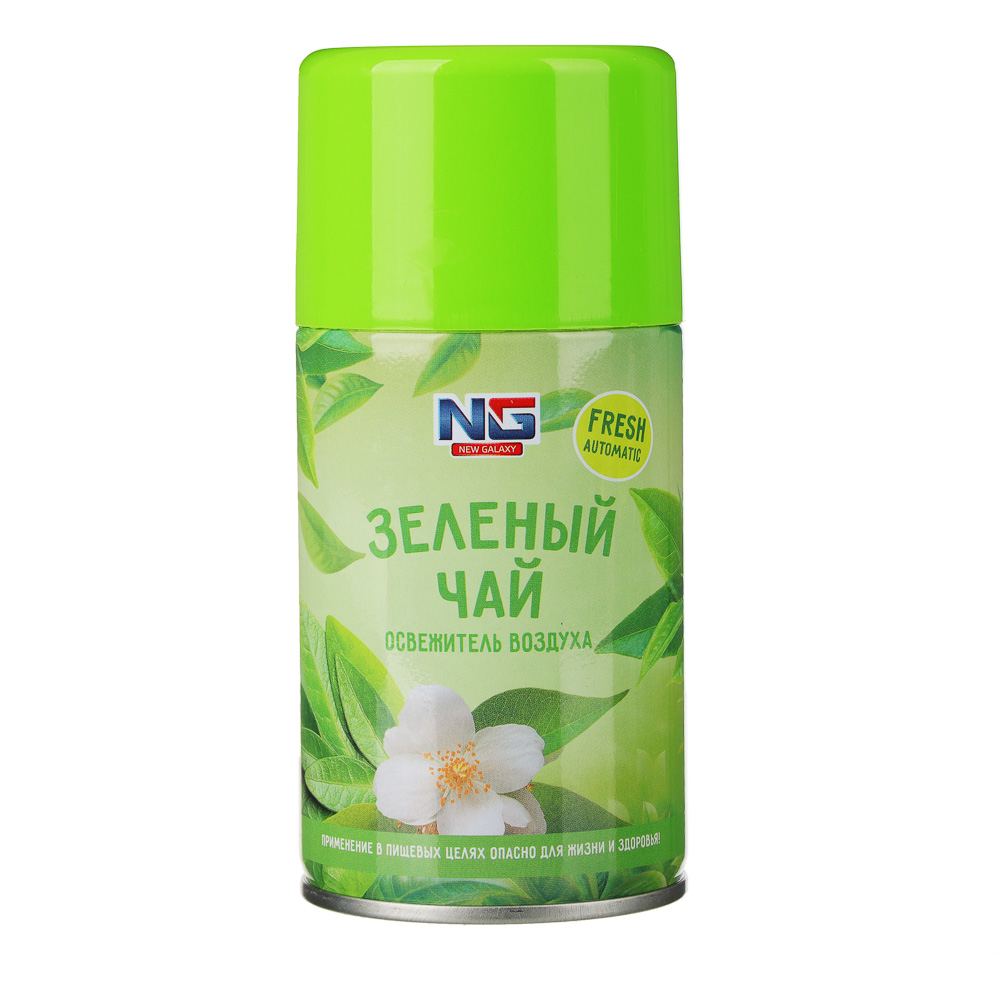 NEW GALAXY Освежитель воздуха Автоматик Fresh 230мл, зеленый чай, арт.№ 778-134