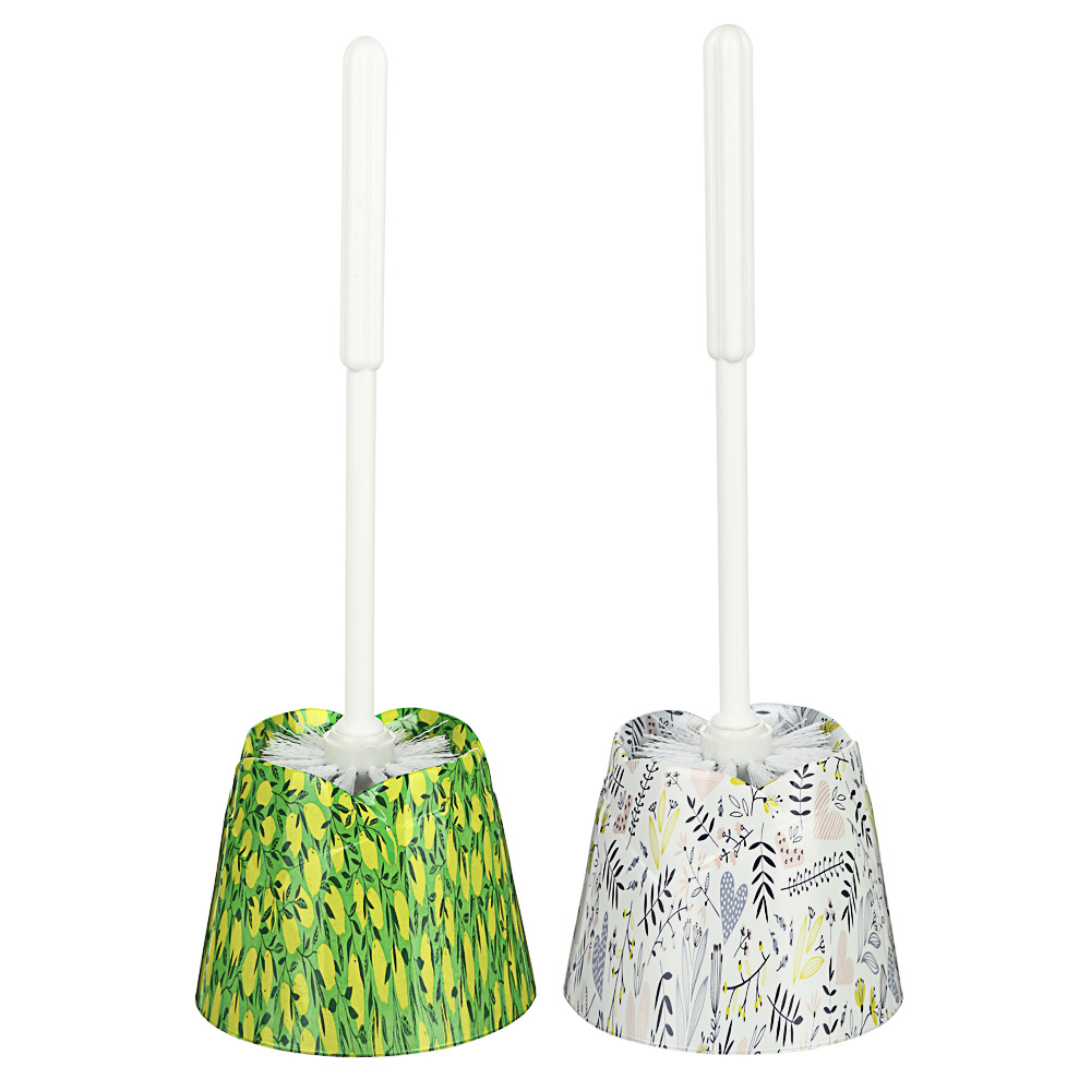 VETTA Ёрш для туалета полипропилен, 2 дизайна, арт.№ 463-781