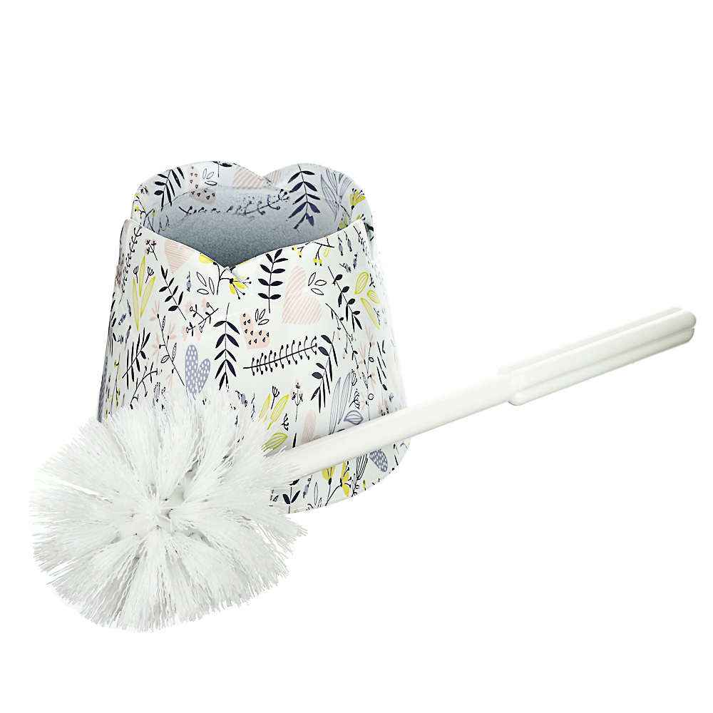 VETTA Ёрш для туалета полипропилен, 2 дизайна, арт.№ 463-781