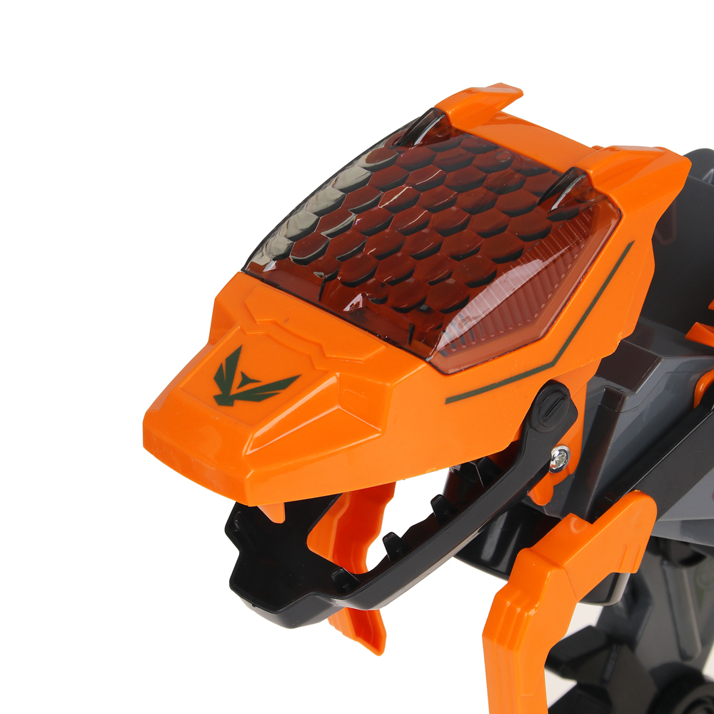 ИГРОЛЕНД Дино-вертолет, деформация, свет, звук, 3хАА, движение, ABS, 37x13x11,5см, арт.№ 296-083