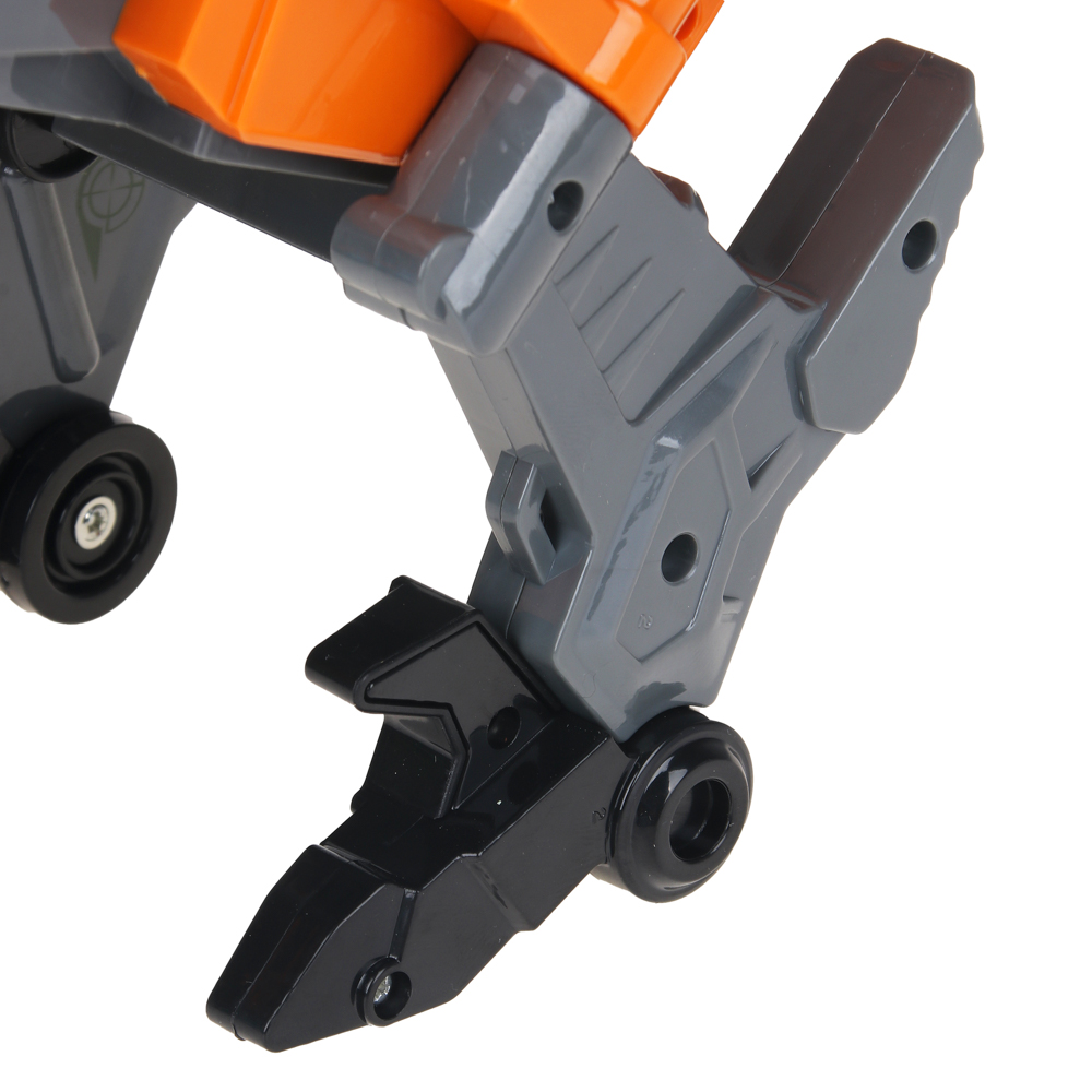 ИГРОЛЕНД Дино-вертолет, деформация, свет, звук, 3хАА, движение, ABS, 37x13x11,5см, арт.№ 296-083