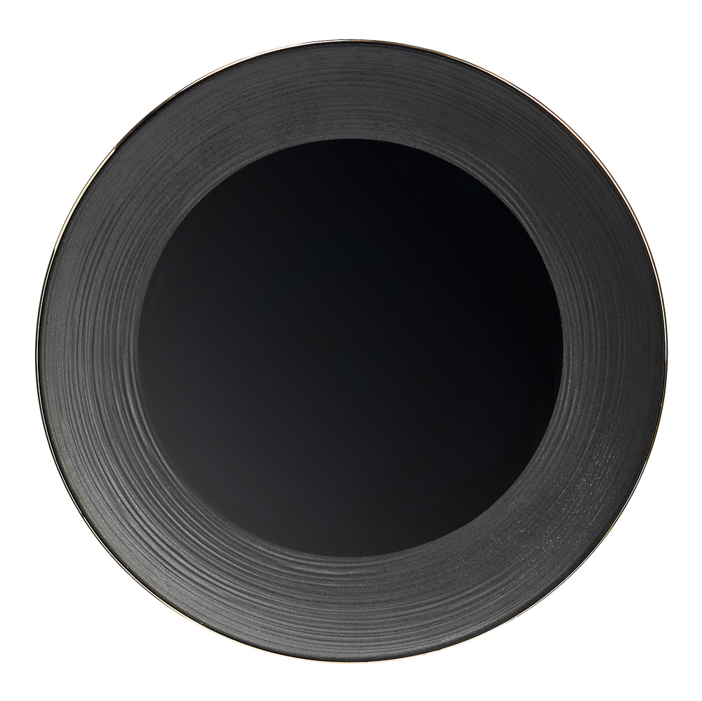 BY COLLECTION Black Line Тарелка подстановочная, 27х2,5см, фарфор, арт.№ 816-425