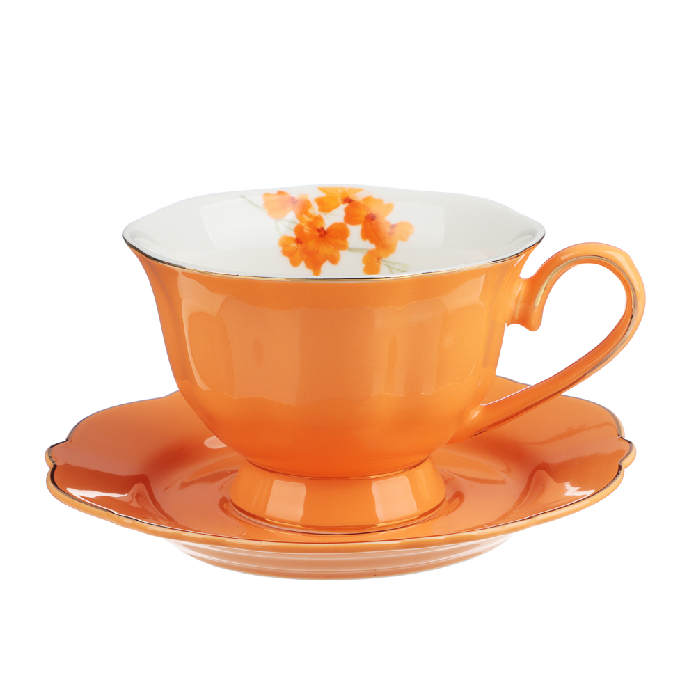 MILLIMI Настроение Набор чайный 4 пр., 220мл, 15см, фарфор, арт.№ 802-390